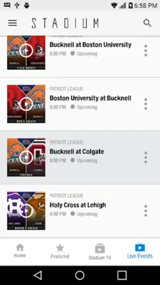 Stadium android App screenshot 8